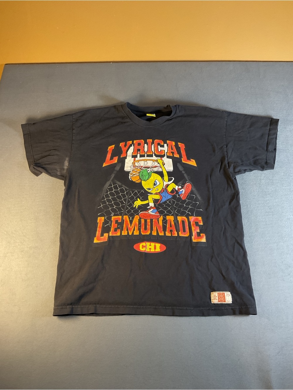 Lyrical Lemonade Black Graphic Short Sleeve Tee